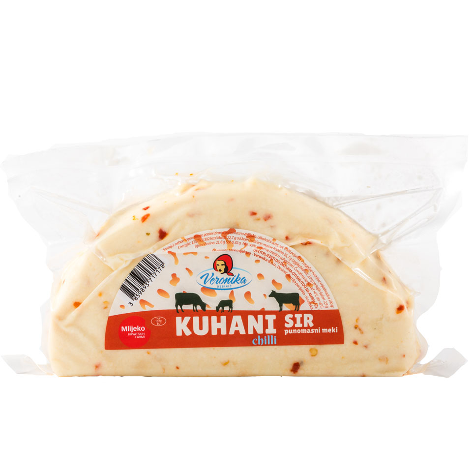 Kuhani sir s dodatkom chillija